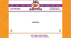 Desktop Screenshot of noanchoviesusa.com